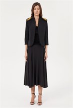 Жакет с эполетами - фото 106014