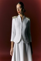 Жакет с эполетами - фото 106016