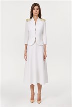 Жакет с эполетами - фото 106017