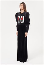 Кроп-жакет с вышивкой - фото 106058