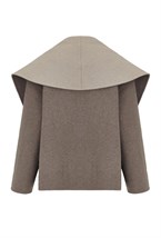 Пальто из кашемира укороченное - фото 106153