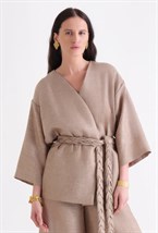 Кимоно с поясом «Коса» - фото 106204