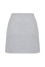 Юбка мини из шерсти - фото 106307