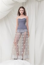 Юбка с вышивкой - фото 106370