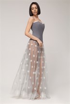 Юбка с вышивкой - фото 106371