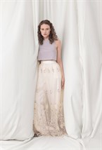 Юбка с вышивкой - фото 106377