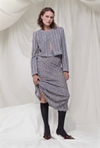 Юбка с декором - фото 106384