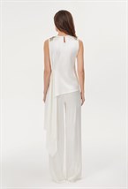 Топ с вышивкой - фото 106421