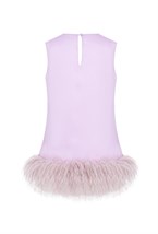 Топ с перьями - фото 106432