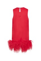 Топ с перьями - фото 106438