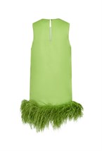 Топ с перьями - фото 106440