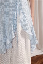 Платье Boho кроп в полоску - фото 106666