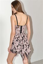 Платье-корсет с кружевом - фото 106702