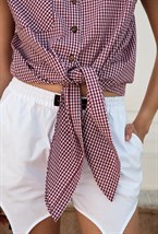 Рубашка-жилет Siesta в клетку - фото 106714