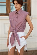 Рубашка-жилет Siesta в клетку - фото 106716