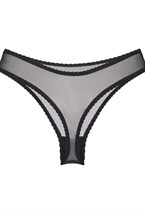 Высокие стринги Black Pearl - фото 107384