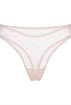 высокие стринги milk dots - фото 107573