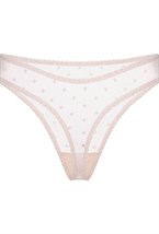 высокие стринги Milk dots - фото 107742