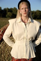 Блуза с бахромой - фото 107863