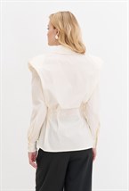 Блуза с бахромой - фото 107866