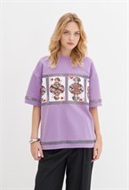 Футболка с принтом "Карты" - фото 107897