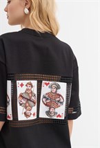 Футболка с принтом "Карты" - фото 107905