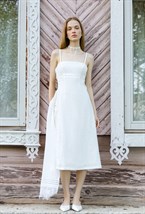 Платье с подзором - фото 107914