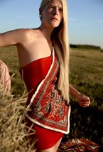 Платье с принтом "Ковер-самолет" - фото 107919