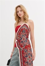 Корсет с принтом "Ковер-самолет" - фото 107938