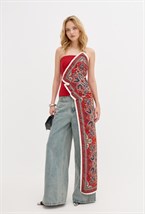 Корсет с принтом "Ковер-самолет" - фото 107940