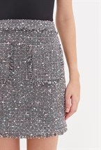 Юбка из твида - фото 107961