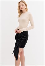 Юбка с драпировкой "Платок" - фото 107972