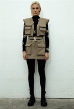 Жилет с объемными карманами - фото 108016