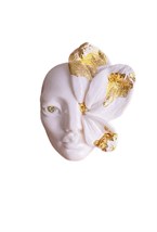 Кольцо белая Нимфа - фото 108569