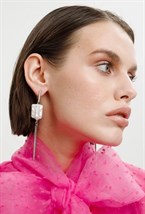 Серьги жемчужины с иглами - фото 108823