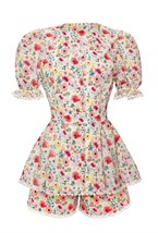 «Flower blouse» Блуза из хлопка - фото 109320