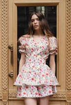 «Flower blouse» Блуза из хлопка - фото 109321