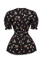 «Flower blouse» Блуза из хлопка - фото 109329