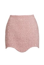 “Summer sparkle” Юбка мини из твида - фото 109370