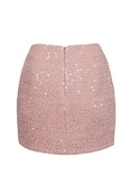 “Summer sparkle” Юбка мини из твида - фото 109371