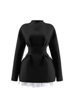 «Doll dress» платье из объемного хлопка - фото 109381