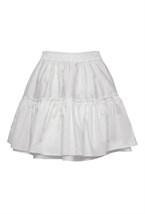 «Doll skirt» юбка с воланами из натурального хлопка - фото 109388