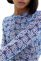 Лонгслив Letters Indigo - фото 109523