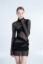 Платье с драпировкой - фото 109650