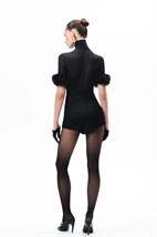 Боди-сетка с мехом - фото 110023