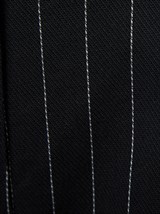 Летние широкие брюки из хлопка в полоску - фото 110089