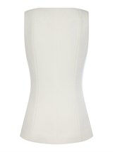 Жилет приталенный на молнии - фото 110141