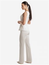 Жилет приталенный на молнии - фото 110144