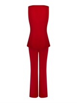 Жилет приталенный на молнии - фото 110152