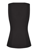 Жилет приталенный на молнии - фото 110160